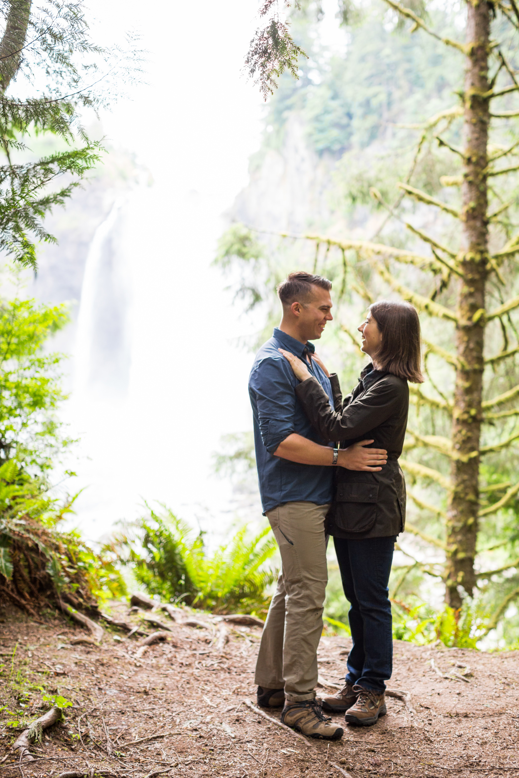 Snoqualmie Falls Proposal Photos